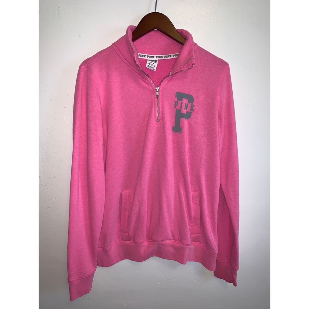“Vintage” Medium Women’s PINK by Victoria Secret 1/4 Zip